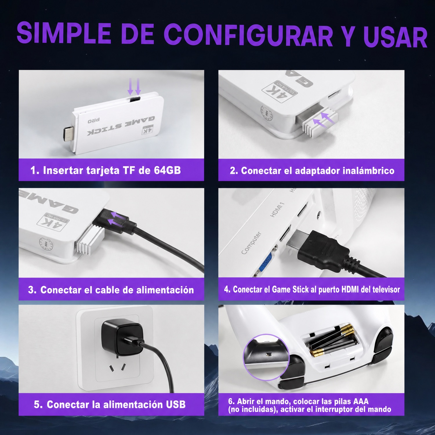 Guía paso a paso para configurar y usar la consola